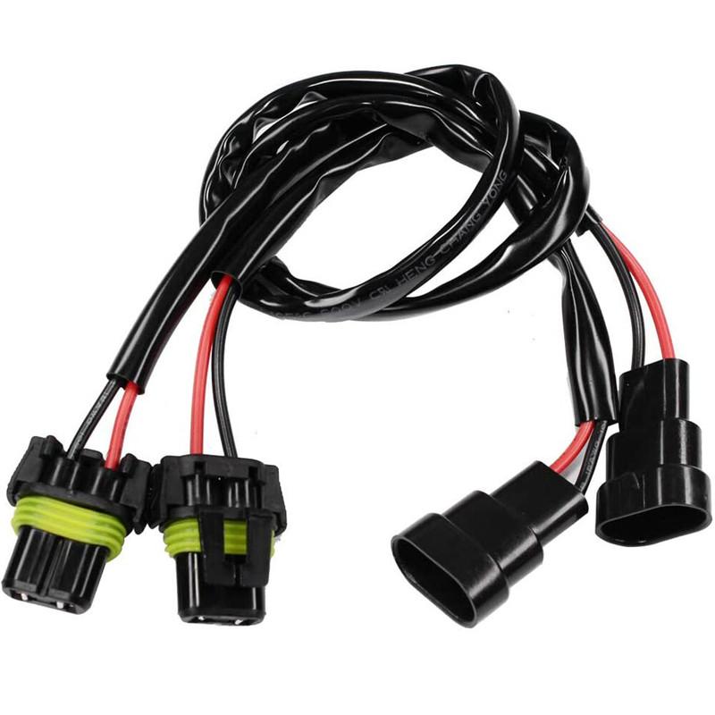 HID Kit Extension Wire P 9005 2X Harness Head Light Low Beam Plug Fit to Ballast
HID Kit Extension Wire P 9005 2X Harness Head Light Low Beam Plug Fit to Ballast