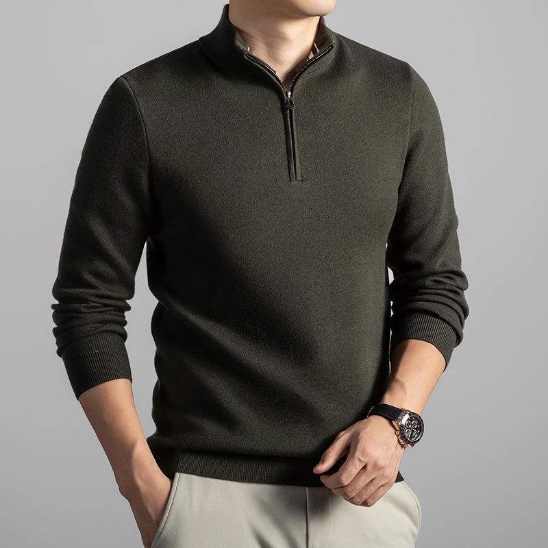 Hengyuan Xiang Men s Stand Collar Thickened Wool Sweater for Spring/Autumn 2026 - Casual Base Layer for Men and Dads. XL - 130-150 Jin зелений
Hengyuan Xiang Men s Stand Collar Thickened Wool Sweater for Spring/Autumn 2026 - Casual Base Layer for Men and Dads. XL - 130-150 Jin зелений