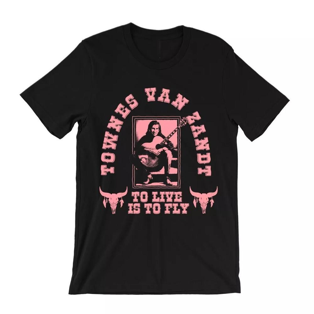 Townes Van Zandt Tshirt To Live Is To Fly Country Black Unisex T-Shirt L
Townes Van Zandt Tshirt To Live Is To Fly Country Black Unisex T-Shirt L