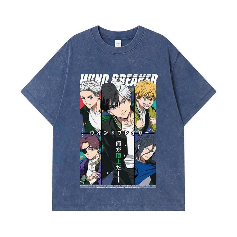 275 GSM Washed T-shirts 100% Cotton Wind Breaker V1 Print Unisex Heavy Cotton T Shirt 2XL королівський синій колір
275 GSM Washed T-shirts 100% Cotton Wind Breaker V1 Print Unisex Heavy Cotton T Shirt 2XL королівський синій колір
