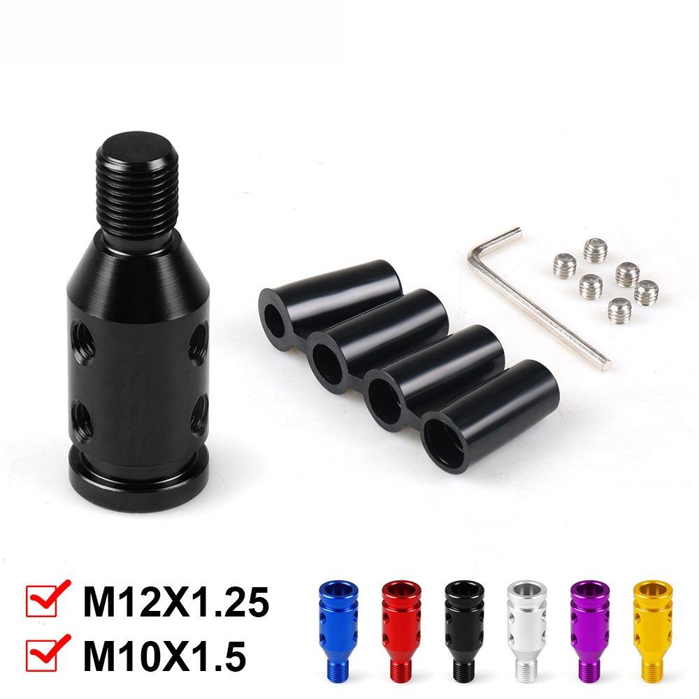 Non-Slip Threaded Shifters M10x1.5/M12x1.25 Gear Shift Knob durable Manual Transmission
Non-Slip Threaded Shifters M10x1.5/M12x1.25 Gear Shift Knob durable Manual Transmission