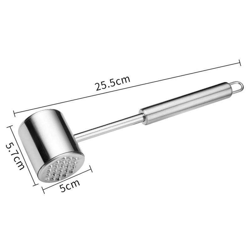 304 Stainless Steel Meat Hammer For Kitchen And Home Use,Steak Hammer,Tender Meat Slicer,Loosening Meat Artifact Fruit Meat Tool
304 Stainless Steel Meat Hammer For Kitchen And Home Use,Steak Hammer,Tender Meat Slicer,Loosening Meat Artifact Fruit Meat Tool