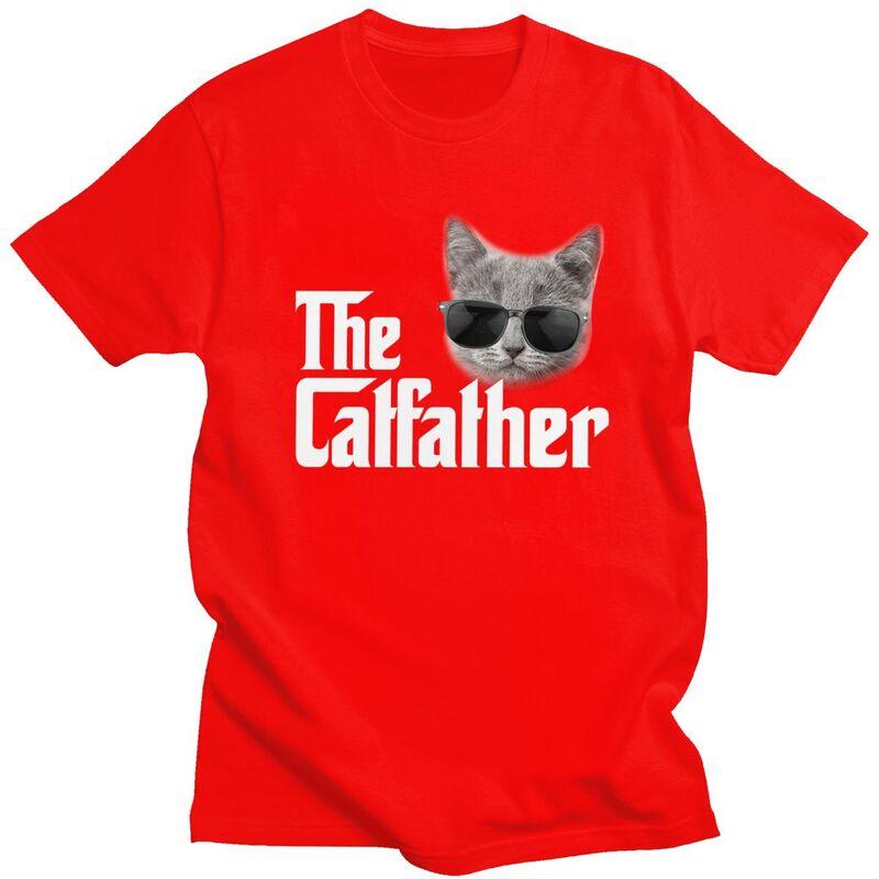 Custom The Catfather Cat Dad T Shirt Men Short Sleeves Pure Cotton Tshirt Leisure Father Day Gift Tee Tops Fashion Tshirts S
Custom The Catfather Cat Dad T Shirt Men Short Sleeves Pure Cotton Tshirt Leisure Father Day Gift Tee Tops Fashion Tshirts S