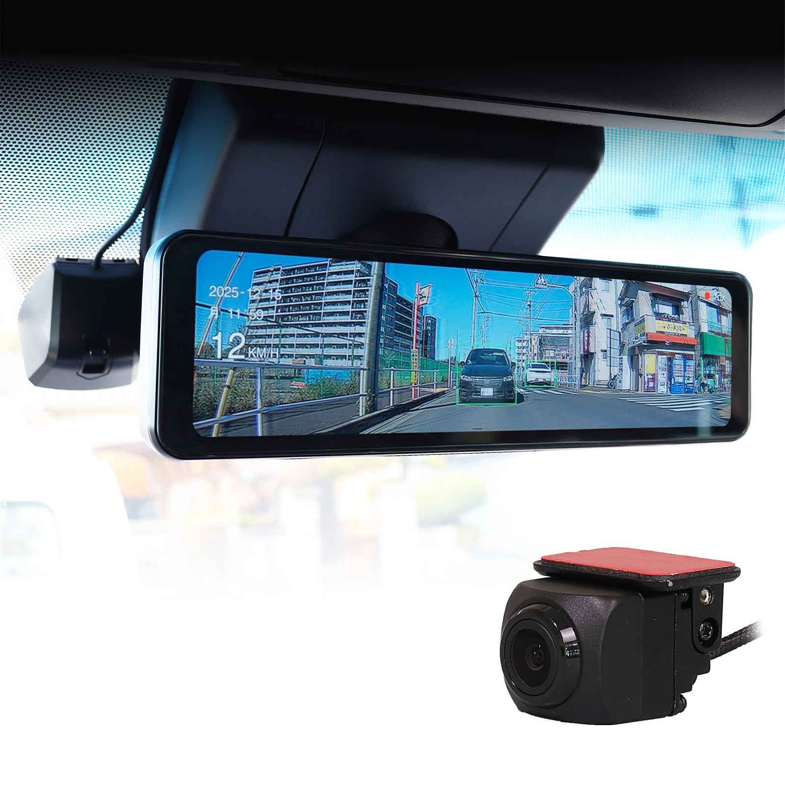 MAXWIN Digital Rearview Replacement for Original Front and Rear Dual Separate STARVIS2 Full HD Rear 60fps 1080p Parking Exterior Rear Mirror-Type
MAXWIN Digital Rearview Replacement for Original Front and Rear Dual Separate STARVIS2 Full HD Rear 60fps 1080p Parking Exterior Rear Mirror-Type
