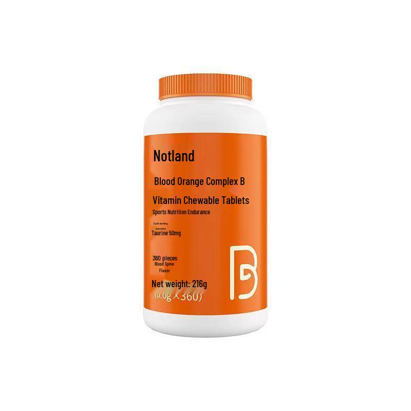 Norte/Land Blood Orange & B Complex Chewable Tablets with Taurine - 360 Count
Norte/Land Blood Orange & B Complex Chewable Tablets with Taurine - 360 Count