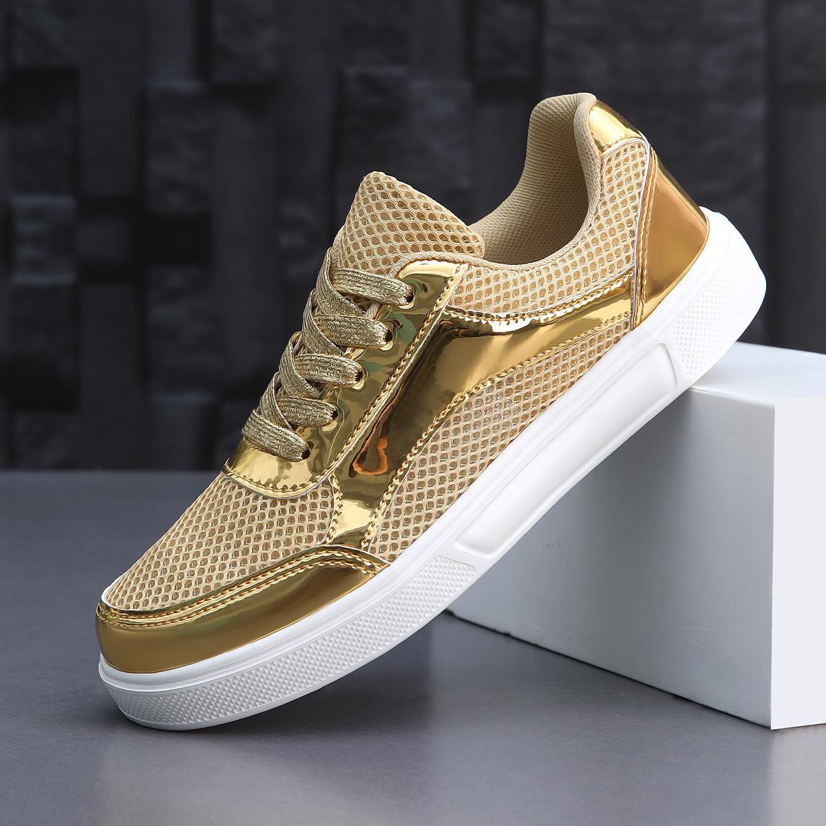 Premium board shoes fashionable versatile models light casual trend flat bottom new non-slip deodorant fashion 44 золотий
Premium board shoes fashionable versatile models light casual trend flat bottom new non-slip deodorant fashion 44 золотий