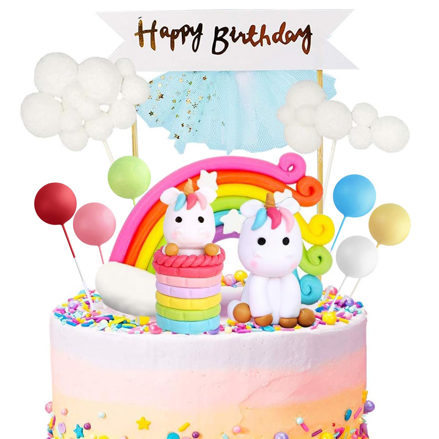 Прикраси для торта Єдиноріг Райдуга з райдужними зірками, повітряними кулями-єдинорогами, прикраси для торта З Днем Народження для хлопчиків, дівчаток, дитячого дня народження
Прикраси для торта Єдиноріг Райдуга з райдужними зірками, повітряними кулями-єдинорогами, прикраси для торта З Днем Народження для хлопчиків, дівчаток, дитячого дня народження