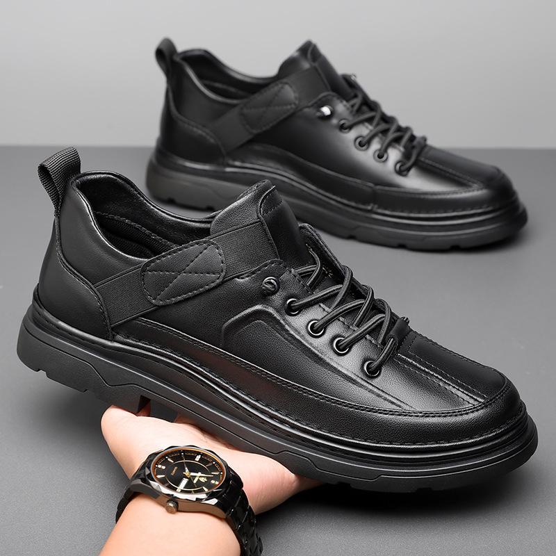 Men s shoes spring and autumn tide shoes 2025 new fashion men s leisure sports leather shoes men s business leisure hundred towers 38 чорний
Men s shoes spring and autumn tide shoes 2025 new fashion men s leisure sports leather shoes men s business leisure hundred towers 38 чорний