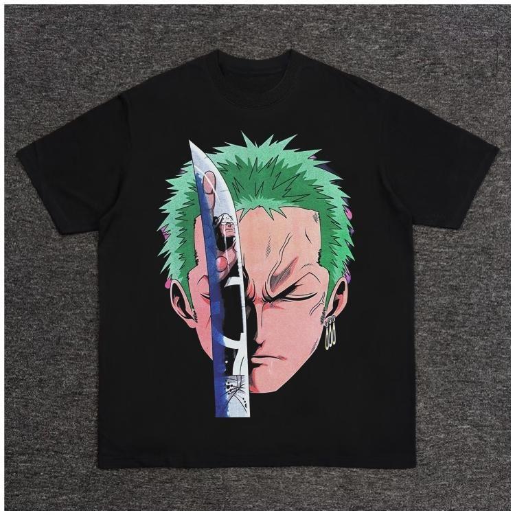 Retro American Vintage One Piece Zoro TShirt Cotton Loose Fit Unisex Anime Top S
Retro American Vintage One Piece Zoro TShirt Cotton Loose Fit Unisex Anime Top S