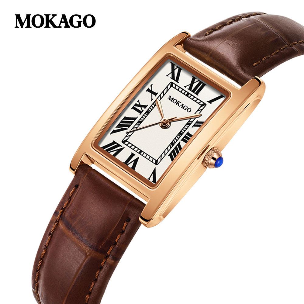 Mokaka Retro Roman Square Waterproof Ladies Quartz Watch - Light Luxury Business Elegance
Mokaka Retro Roman Square Waterproof Ladies Quartz Watch - Light Luxury Business Elegance