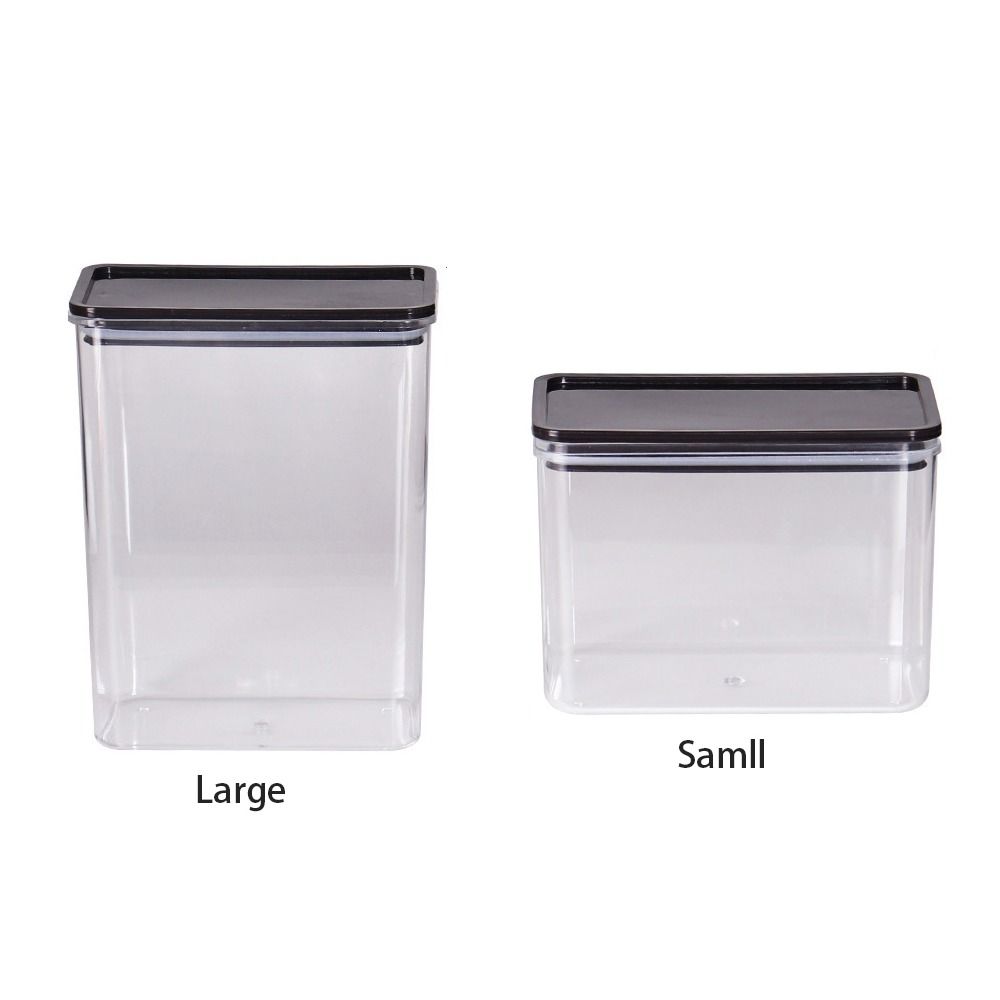 Airtight and Moisture-proof Fruit Powder Box Transparent Coffee Bean Sealed Jar Food Storage Jar
Airtight and Moisture-proof Fruit Powder Box Transparent Coffee Bean Sealed Jar Food Storage Jar