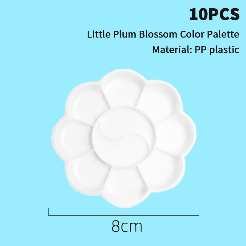 1/2/10Pcs Oval Paint Tray Palettes With Thumb Hole For Students To Craft Diy Painting Or Birthday Painting Party A1
1/2/10Pcs Oval Paint Tray Palettes With Thumb Hole For Students To Craft Diy Painting Or Birthday Painting Party A1
