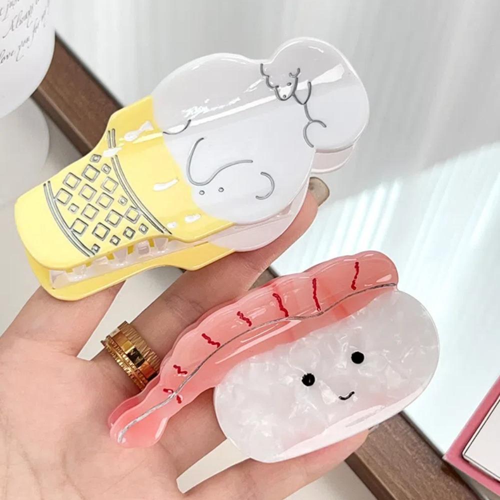 Корейский стиль Food Series Hair Claw Водонепроницаемые заколки для волос в форме мороженого Суши Акула Зажим для девочек розовый
Корейский стиль Food Series Hair Claw Водонепроницаемые заколки для волос в форме мороженого Суши Акула Зажим для девочек розовый