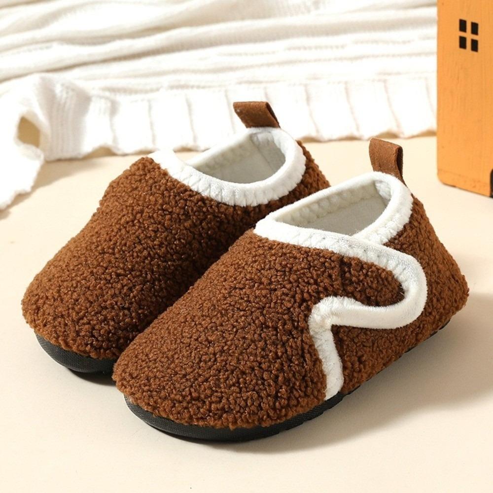 Solid Pantuflas Baby Slippers Warm Kid Winter Home Shoe New Toddler Shoes Boy Girl 15cm коричневий
Solid Pantuflas Baby Slippers Warm Kid Winter Home Shoe New Toddler Shoes Boy Girl 15cm коричневий