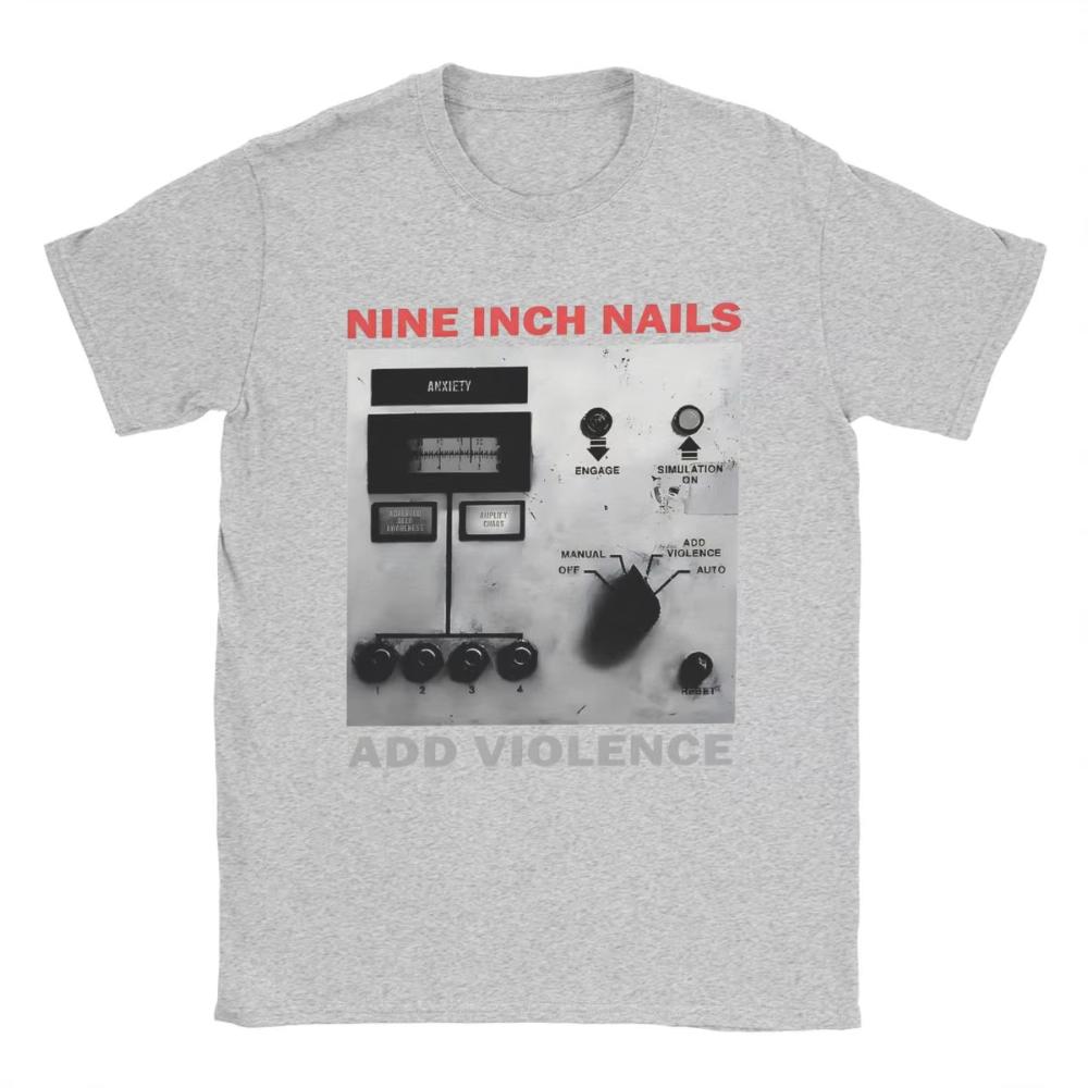 Nine Inch Men s and Women s Printed T Shirts Crazy Tees Short Sleeve Crewneck Male T-Shirts Pure Cotton 3XL
Nine Inch Men s and Women s Printed T Shirts Crazy Tees Short Sleeve Crewneck Male T-Shirts Pure Cotton 3XL