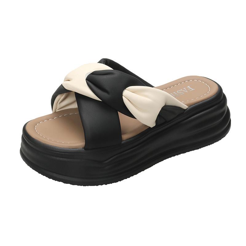 New thick-soled high-end cool slippers for women s summer outer wear skirt fashion with beach sandals one-word drag 35 чёрный
New thick-soled high-end cool slippers for women s summer outer wear skirt fashion with beach sandals one-word drag 35 чёрный