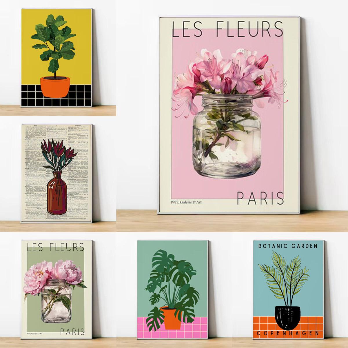 1pc Home Plant Pot Poster Colourful Flowering Plant Wall Canvas Painting Perfect Gift For Plant Lovers Living Room Bedroom Decor 21cm×30cm NoFrame
1pc Home Plant Pot Poster Colourful Flowering Plant Wall Canvas Painting Perfect Gift For Plant Lovers Living Room Bedroom Decor 21cm×30cm NoFrame
