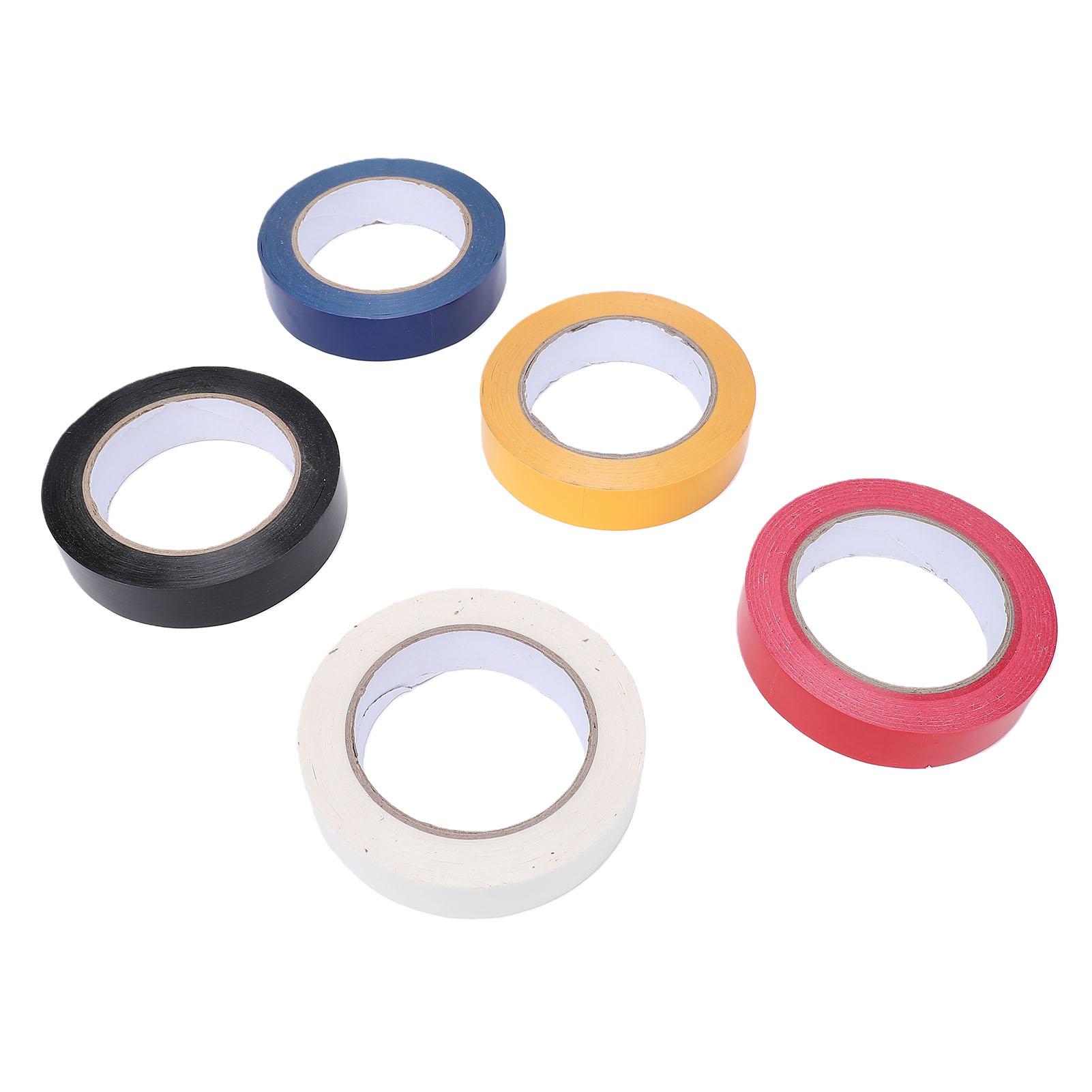 5pcs Floor Marking Tapes Yellow Red Blue Black White 1 Inch Width Vinyl Floor Tapes for Outdoor Sports Field Social 108.3ft
5pcs Floor Marking Tapes Yellow Red Blue Black White 1 Inch Width Vinyl Floor Tapes for Outdoor Sports Field Social 108.3ft