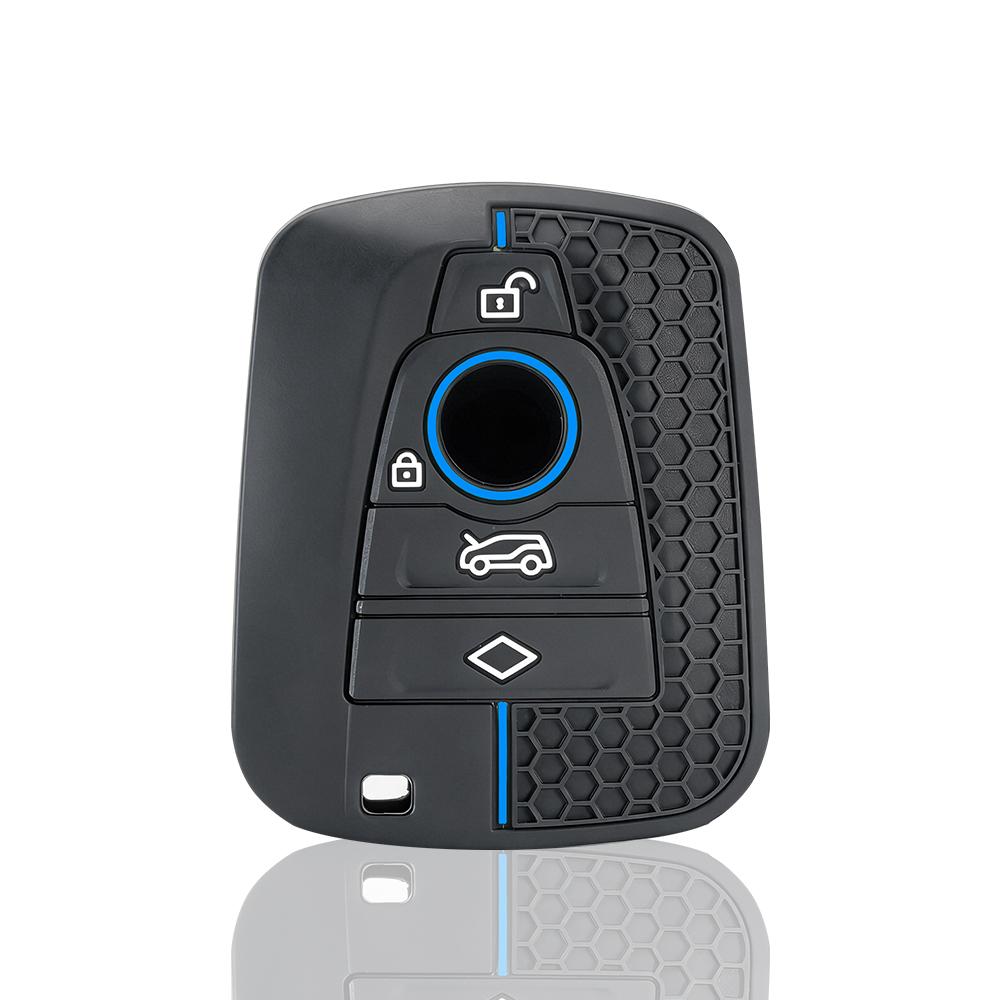 Силиконовый чехол-брелок с 4 кнопками для ключа BMW I3 I8 Series Keyless Remote Держатель для ключа Оболочка Стайлинг автомобиля
Силиконовый чехол-брелок с 4 кнопками для ключа BMW I3 I8 Series Keyless Remote Держатель для ключа Оболочка Стайлинг автомобиля