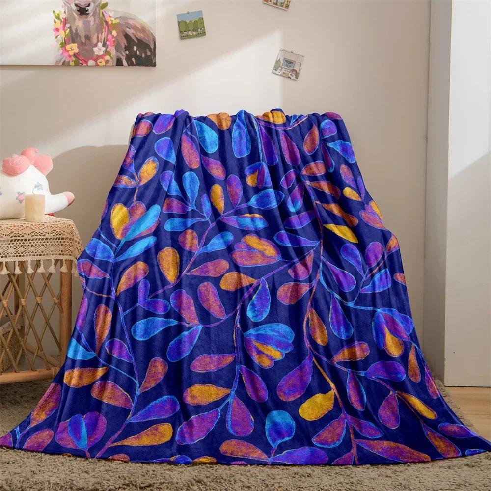 Leaf Print Throw Blanket Soft Flannel Warm Blankets for Adults Beds Sofa Couch Travel Camping Nap Queen King Size Quilts Cover 80x120cm
Leaf Print Throw Blanket Soft Flannel Warm Blankets for Adults Beds Sofa Couch Travel Camping Nap Queen King Size Quilts Cover 80x120cm