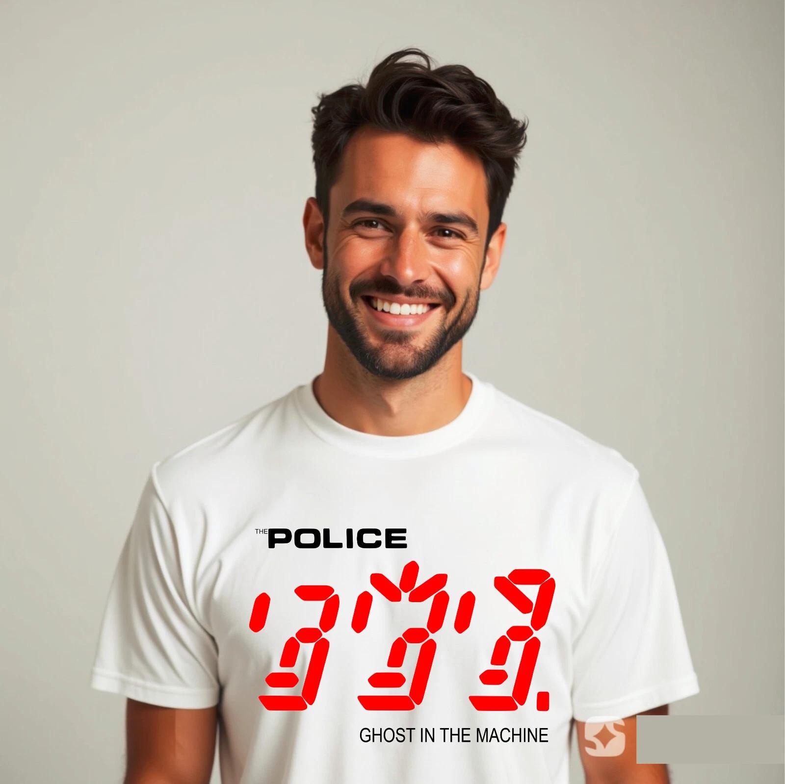 The Police Ghost In The Machine T-Shirt, Funny Scary Gift Men s Womens Tee Top L
The Police Ghost In The Machine T-Shirt, Funny Scary Gift Men s Womens Tee Top L
