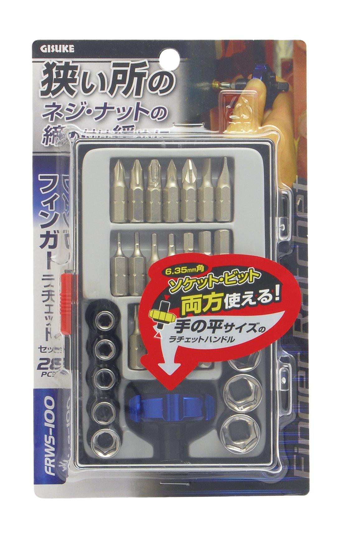 Takagi GISUKE Finger Ratchet Set 28pcs FRWS-100
Takagi GISUKE Finger Ratchet Set 28pcs FRWS-100