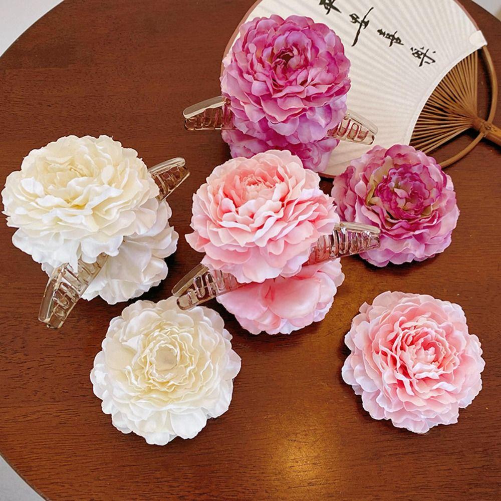 Ponytail Clip Flower Hair Clip Cloth Large Shark Clip Sweet Simulation Flower Hair Claw Girl purple-hair clip
Ponytail Clip Flower Hair Clip Cloth Large Shark Clip Sweet Simulation Flower Hair Claw Girl purple-hair clip