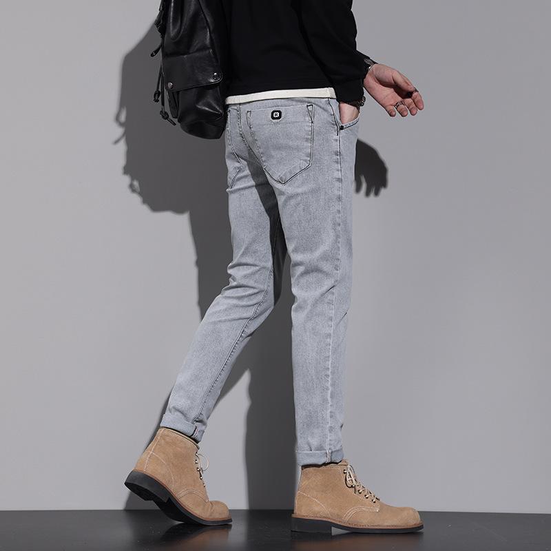Spring and Autumn Slim Small Straight Jeans Men s Elastic Straight Simple Casual Versatile Trendy Men s Pants 36 світло-сірий колір
Spring and Autumn Slim Small Straight Jeans Men s Elastic Straight Simple Casual Versatile Trendy Men s Pants 36 світло-сірий колір