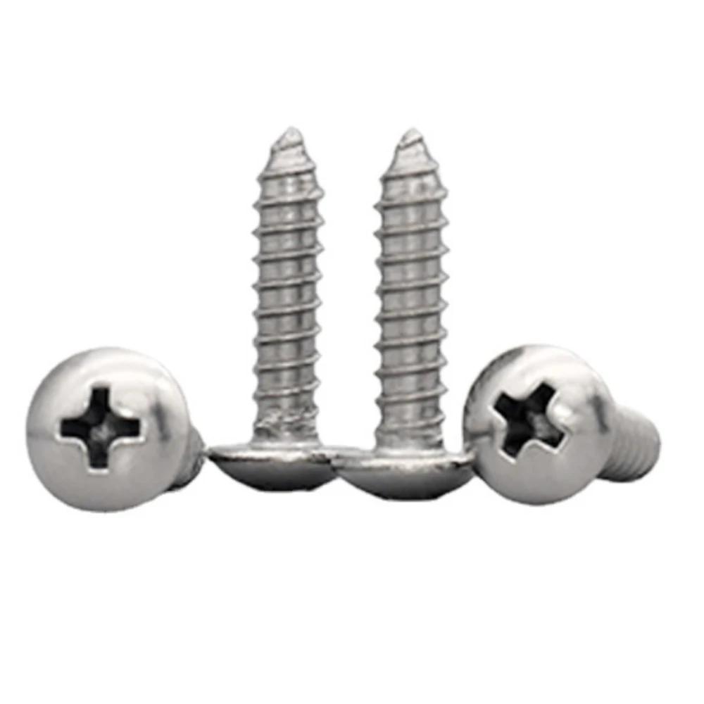 1PC Head-OD-9/11mm M4 M5 x 6 8 10 12 15 16 20 25 30mm TA2 GR2 Titanium Button Phillips Pan Head Self-Tapping Screws M4x10mm Head-OD-9mm
1PC Head-OD-9/11mm M4 M5 x 6 8 10 12 15 16 20 25 30mm TA2 GR2 Titanium Button Phillips Pan Head Self-Tapping Screws M4x10mm Head-OD-9mm