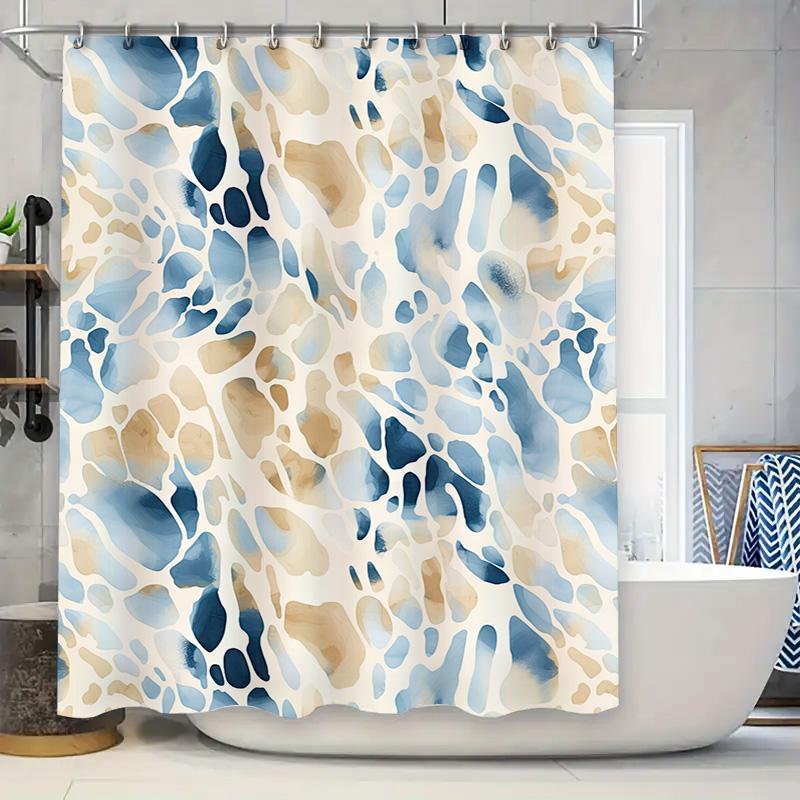 Blue White Batik Print Shower Curtain Waterproof Bath Decor Fabric Home Decoration Customizable Size Available New Arrival W60H190(CM)-1 Pcs
Blue White Batik Print Shower Curtain Waterproof Bath Decor Fabric Home Decoration Customizable Size Available New Arrival W60H190(CM)-1 Pcs
