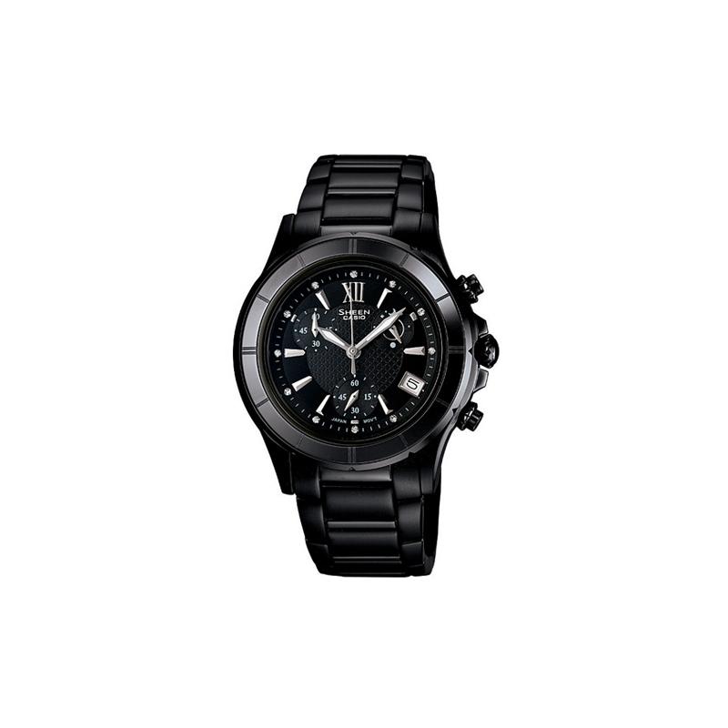 Casio SHEEN 30 meters waterproof quartz movement metal strap Japanese and Korean watch women s watch black dial SHE-5516BD-1A чёрный
Casio SHEEN 30 meters waterproof quartz movement metal strap Japanese and Korean watch women s watch black dial SHE-5516BD-1A чёрный