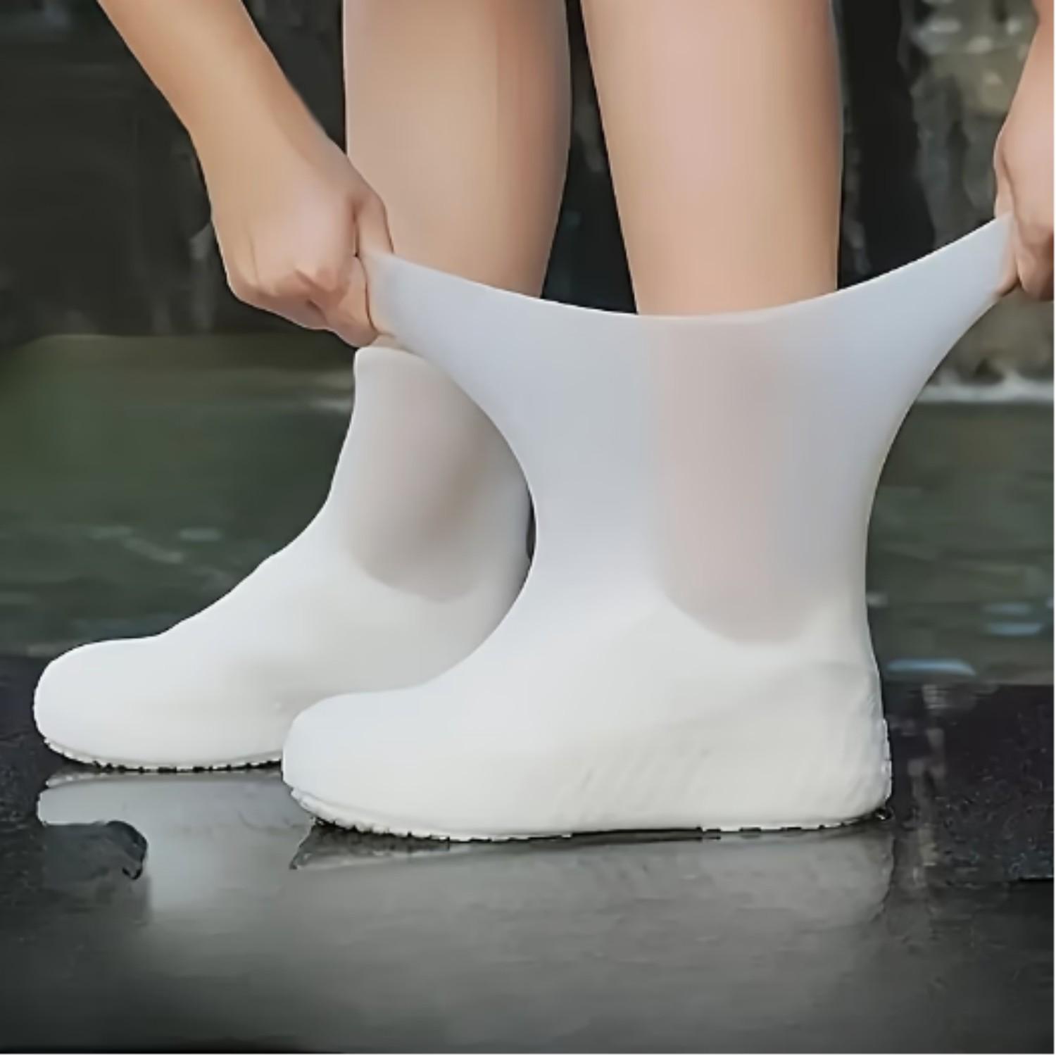 1 Pair Reusable Waterproof Shoe Covers, Non-Slip & Stretchy, Unisex Durable Footwear Protectors білий
1 Pair Reusable Waterproof Shoe Covers, Non-Slip & Stretchy, Unisex Durable Footwear Protectors білий