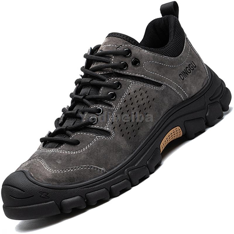 Строительная мужская промышленная обувь, противоударная, противопрокольная рабочая обувь, неразрушимая защитная обувь, мужские кроссовки со стальным носком 39
