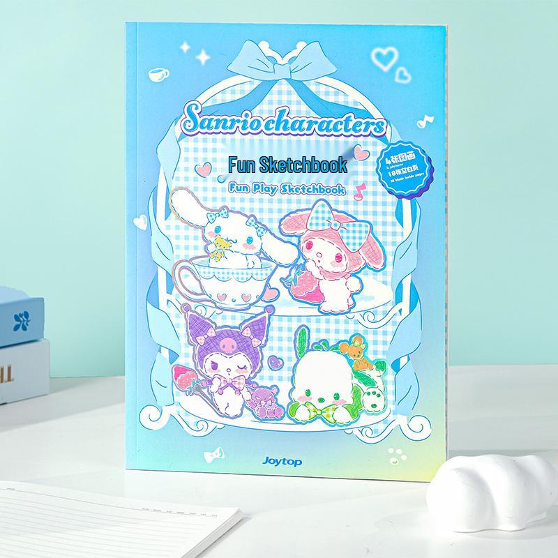 Блокнот Yue Mu Sanrio: Милая книжка-раскраска и для рисования для детского сада и начальной школы
Блокнот Yue Mu Sanrio: Милая книжка-раскраска и для рисования для детского сада и начальной школы