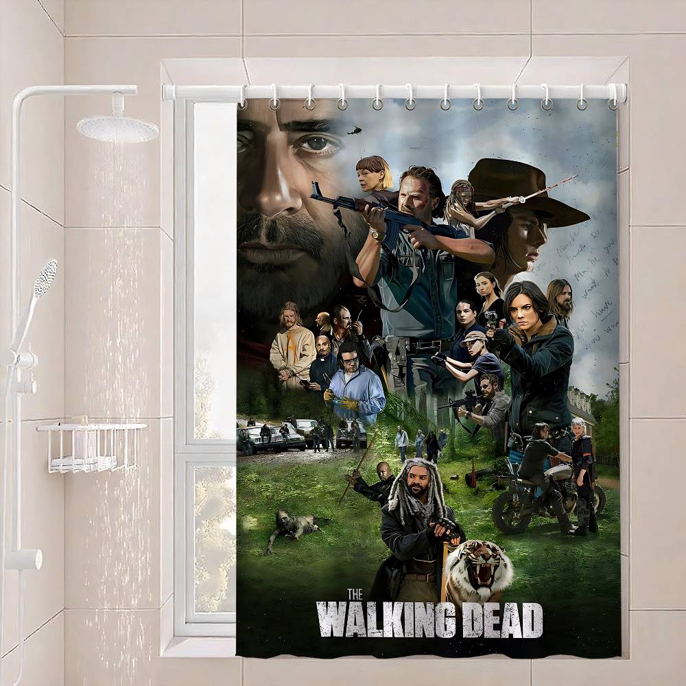 Шторка для душа W-Walking D-Dead - Водоотталкивающая и непротекаемая, устойчивая к плесени и грибку для 90x180 cm
Шторка для душа W-Walking D-Dead - Водоотталкивающая и непротекаемая, устойчивая к плесени и грибку для 90x180 cm