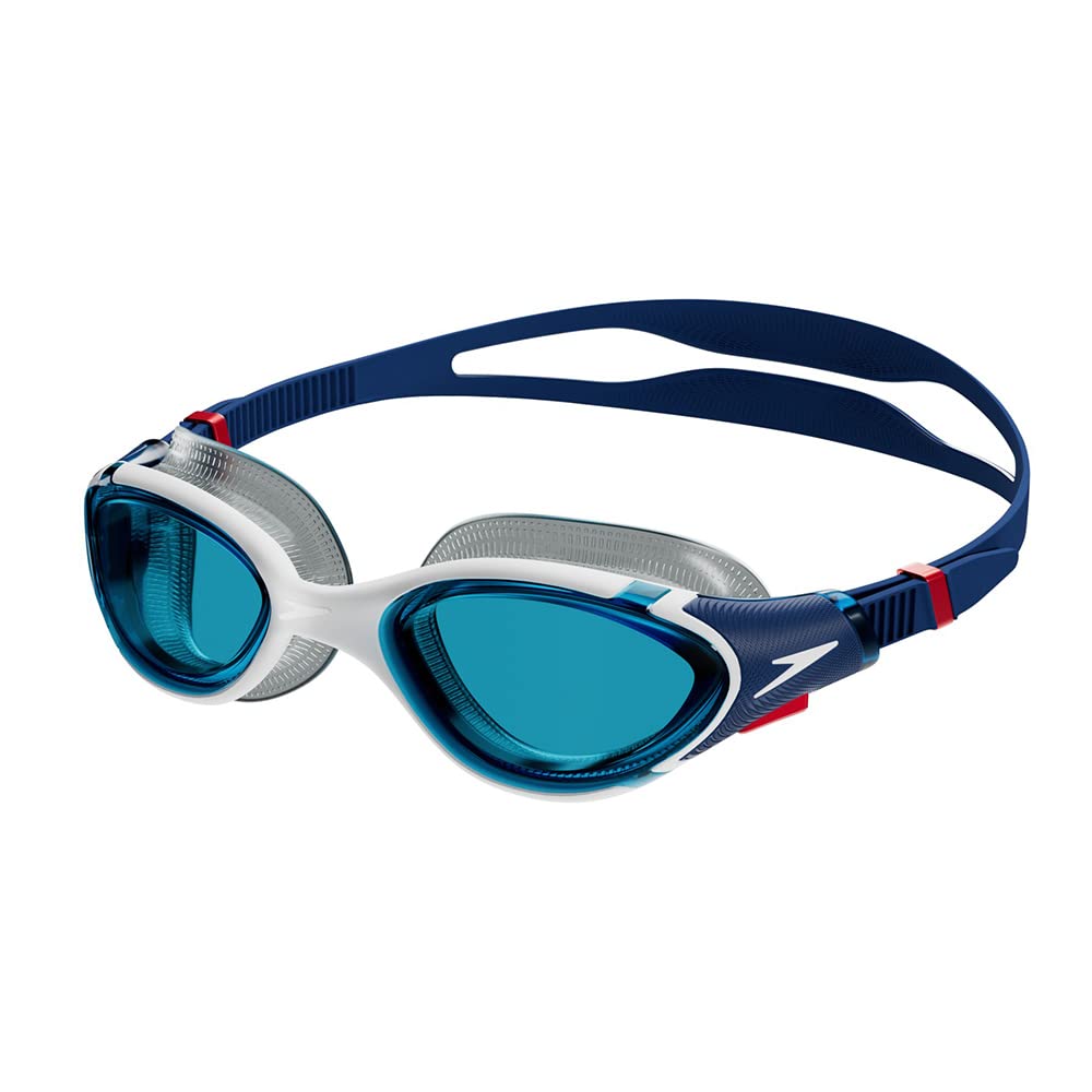 Очки для плавания Speedo Biofuse, один размер, подходит большинству, унисекс, SE02301 Re-Flex, противотуманные, белые/синие
Очки для плавания Speedo Biofuse, один размер, подходит большинству, унисекс, SE02301 Re-Flex, противотуманные, белые/синие