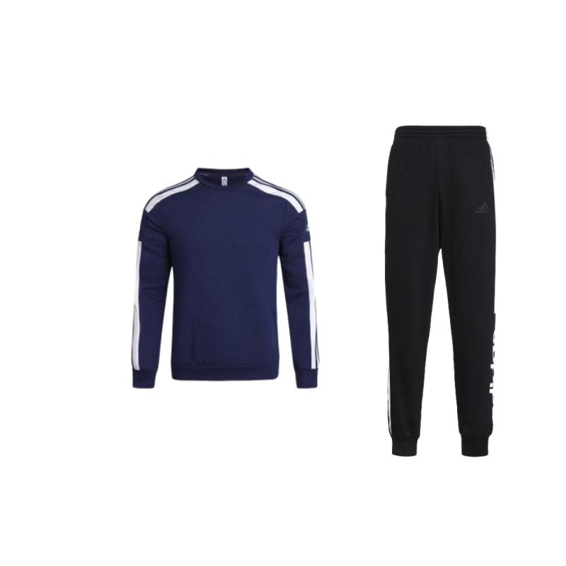 Adidas Crew Neck Pullover Long Sleeve Top Comfortable Mid Waist Long Pants Casual Sports Set Men sets GD5473+GT6639 L
Adidas Crew Neck Pullover Long Sleeve Top Comfortable Mid Waist Long Pants Casual Sports Set Men sets GD5473+GT6639 L