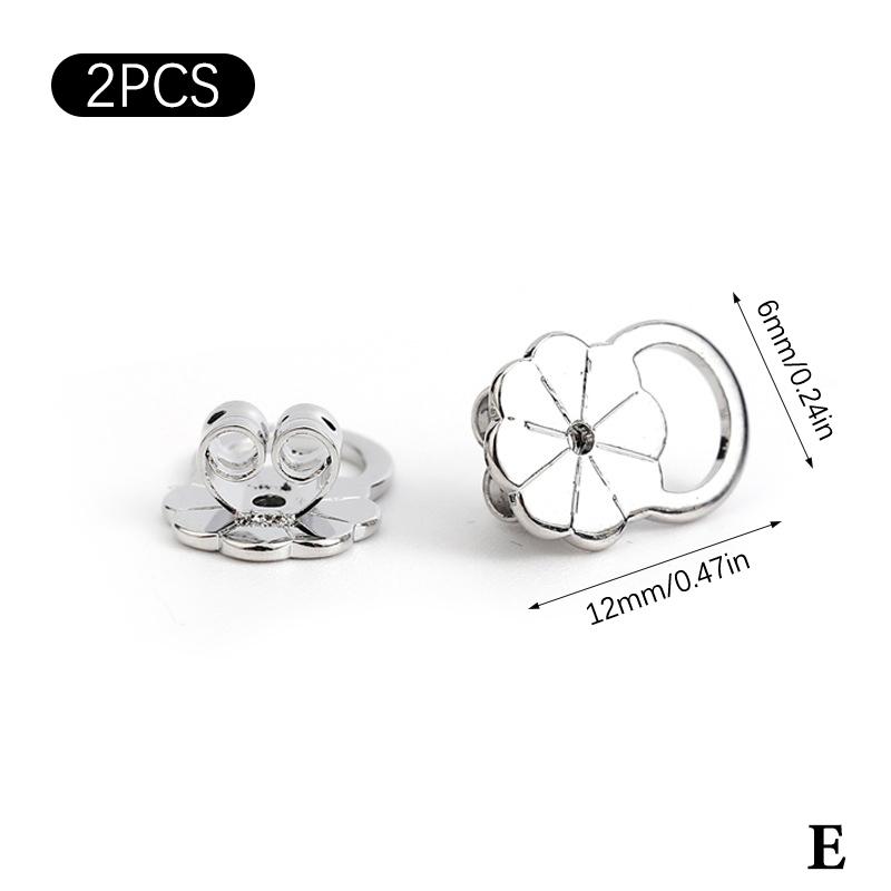 {MX} 2Pcs Earring Lifters Plum Blossom Ear Back Stoppers For Heavy Studs Secure Prevent Earrings From Tilting Ear Plug Caps
{MX} 2Pcs Earring Lifters Plum Blossom Ear Back Stoppers For Heavy Studs Secure Prevent Earrings From Tilting Ear Plug Caps