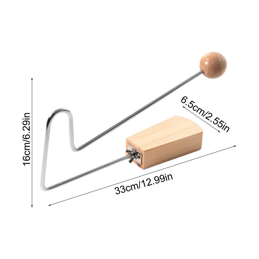 Vibraslap Percussion Instrument Wooden Handheld Musical Noise Maker for Band Practice Classroom Rhythm Teaching Accessories
Vibraslap Percussion Instrument Wooden Handheld Musical Noise Maker for Band Practice Classroom Rhythm Teaching Accessories