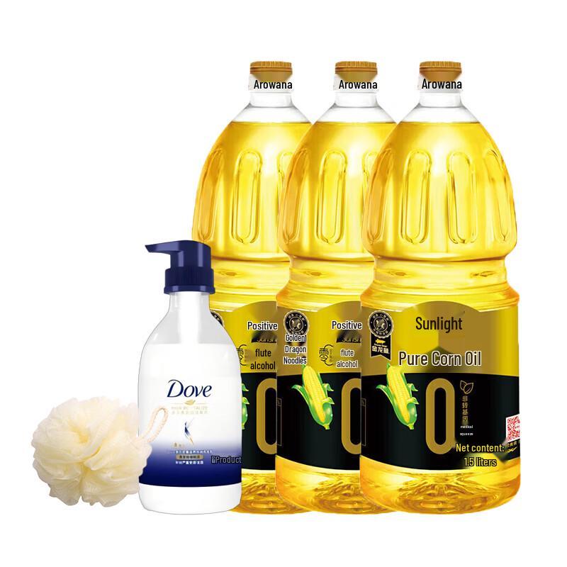 Dove Intensive Nourishment Shampoo, Bath Ball & Sunshine Corn Oil Bundle
Dove Intensive Nourishment Shampoo, Bath Ball & Sunshine Corn Oil Bundle