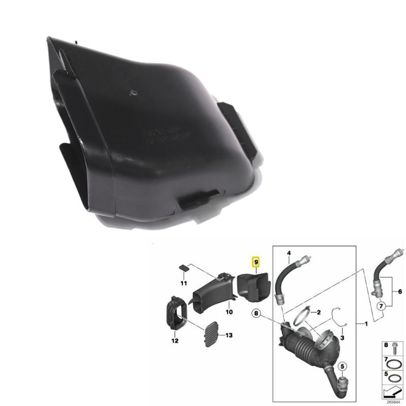 13717597585 Car Engine Air Intake Duct Interface Fit For-BMW F20 F21 F22 F30 F31 F34 GT F32 F36 F33 чёрный
13717597585 Car Engine Air Intake Duct Interface Fit For-BMW F20 F21 F22 F30 F31 F34 GT F32 F36 F33 чёрный