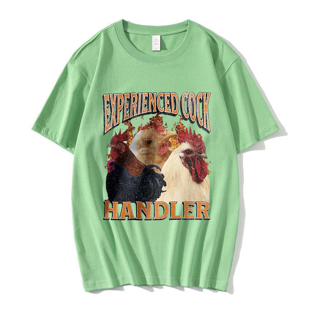 Experienced Cock Handler T Shirt Funny Chicken Lover Graphic T-shirt Mens Women Clothing Cotton Short Sleeve Oversized T Shirts 4XL
Experienced Cock Handler T Shirt Funny Chicken Lover Graphic T-shirt Mens Women Clothing Cotton Short Sleeve Oversized T Shirts 4XL
