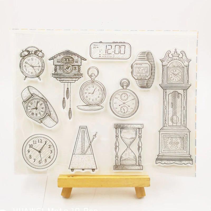 Vintage Clock Transparent Clear Silicone Stamp/Seal For DIY Scrapbooking/photo Album Decorative Clear Stamp Sheets белый
Vintage Clock Transparent Clear Silicone Stamp/Seal For DIY Scrapbooking/photo Album Decorative Clear Stamp Sheets белый