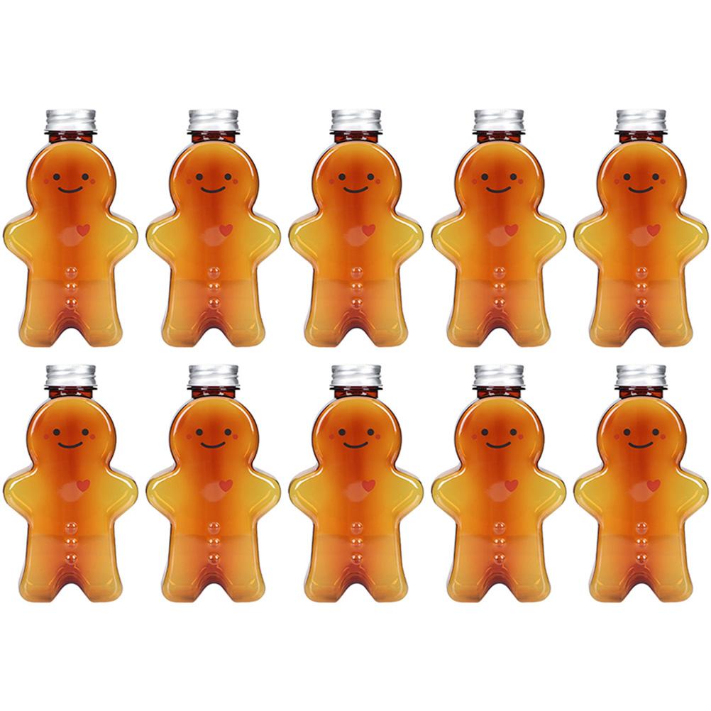 Christmas Drink Bottle Xmas Gingerbread Man Bottles Party Candy Jars Sealing Water Drinking
Christmas Drink Bottle Xmas Gingerbread Man Bottles Party Candy Jars Sealing Water Drinking