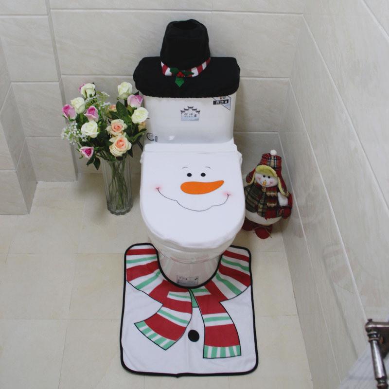 Charming Christmas Snowman Toilet Seat Cover For Holiday Home Decorations
Charming Christmas Snowman Toilet Seat Cover For Holiday Home Decorations