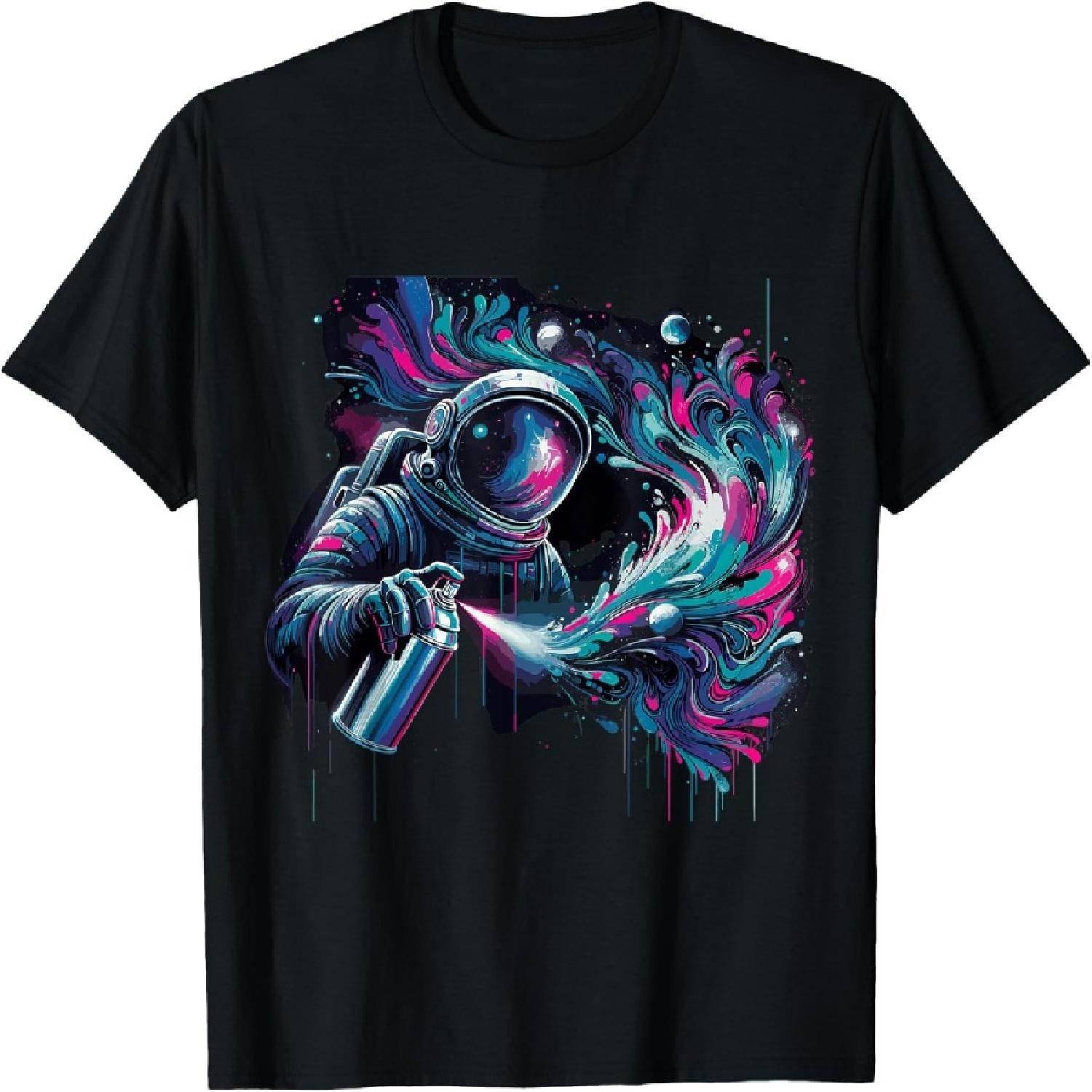 Cosmic Graffiti Astronaut Space Art Creator T-Shirt XXXXXL різнокольоровий
Cosmic Graffiti Astronaut Space Art Creator T-Shirt XXXXXL різнокольоровий