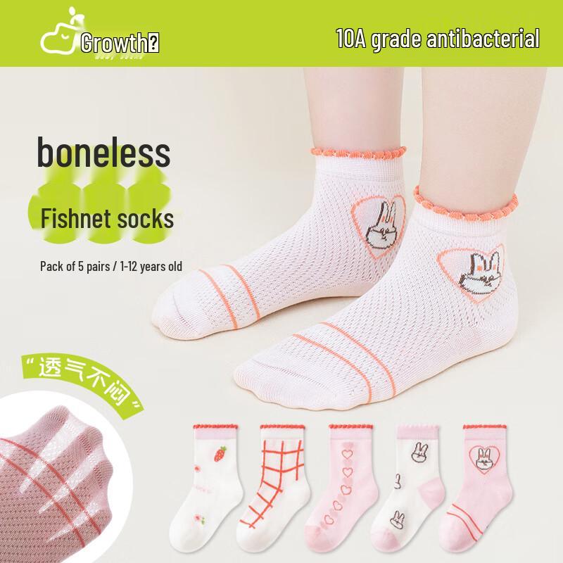 Girls Summer Ultra-Thin Cartoon Mesh Mid-Calf Socks 1-3 years (shoe size 16-19)
Girls Summer Ultra-Thin Cartoon Mesh Mid-Calf Socks 1-3 years (shoe size 16-19)