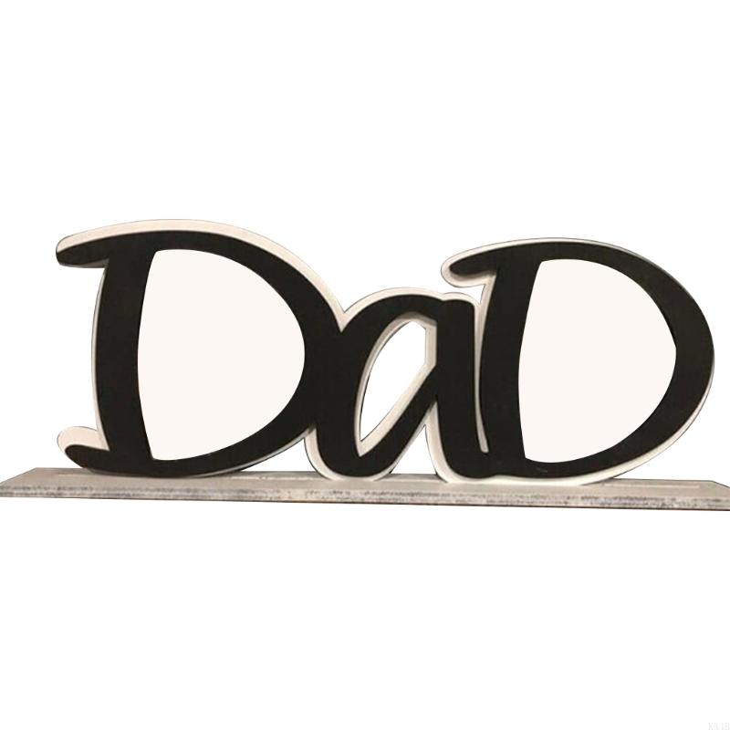 KX4B for Creative Wooden Dad Picture Photo Frame DIY Crafts Home Desktop Display Board Decoration Fathers Day G for PAPA чорний
KX4B for Creative Wooden Dad Picture Photo Frame DIY Crafts Home Desktop Display Board Decoration Fathers Day G for PAPA чорний