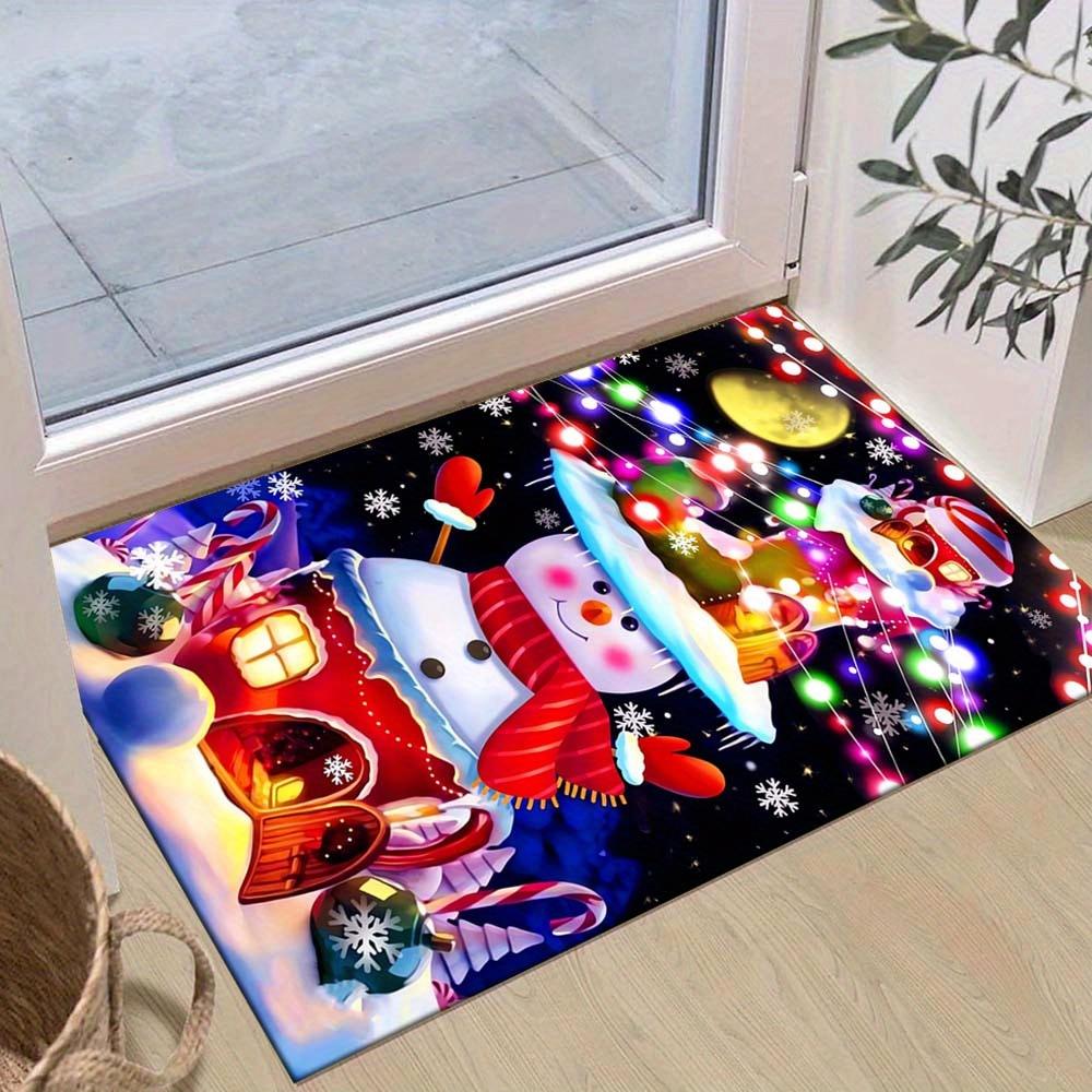 1pc Christmas Themed Rug, Rich Snowman Print, Bedside Carpet, Non slip Laundry Room Mat, Machine Washable Water Absorbing Entrance Door Mat, 60cm by 90cm
1pc Christmas Themed Rug, Rich Snowman Print, Bedside Carpet, Non slip Laundry Room Mat, Machine Washable Water Absorbing Entrance Door Mat, 60cm by 90cm