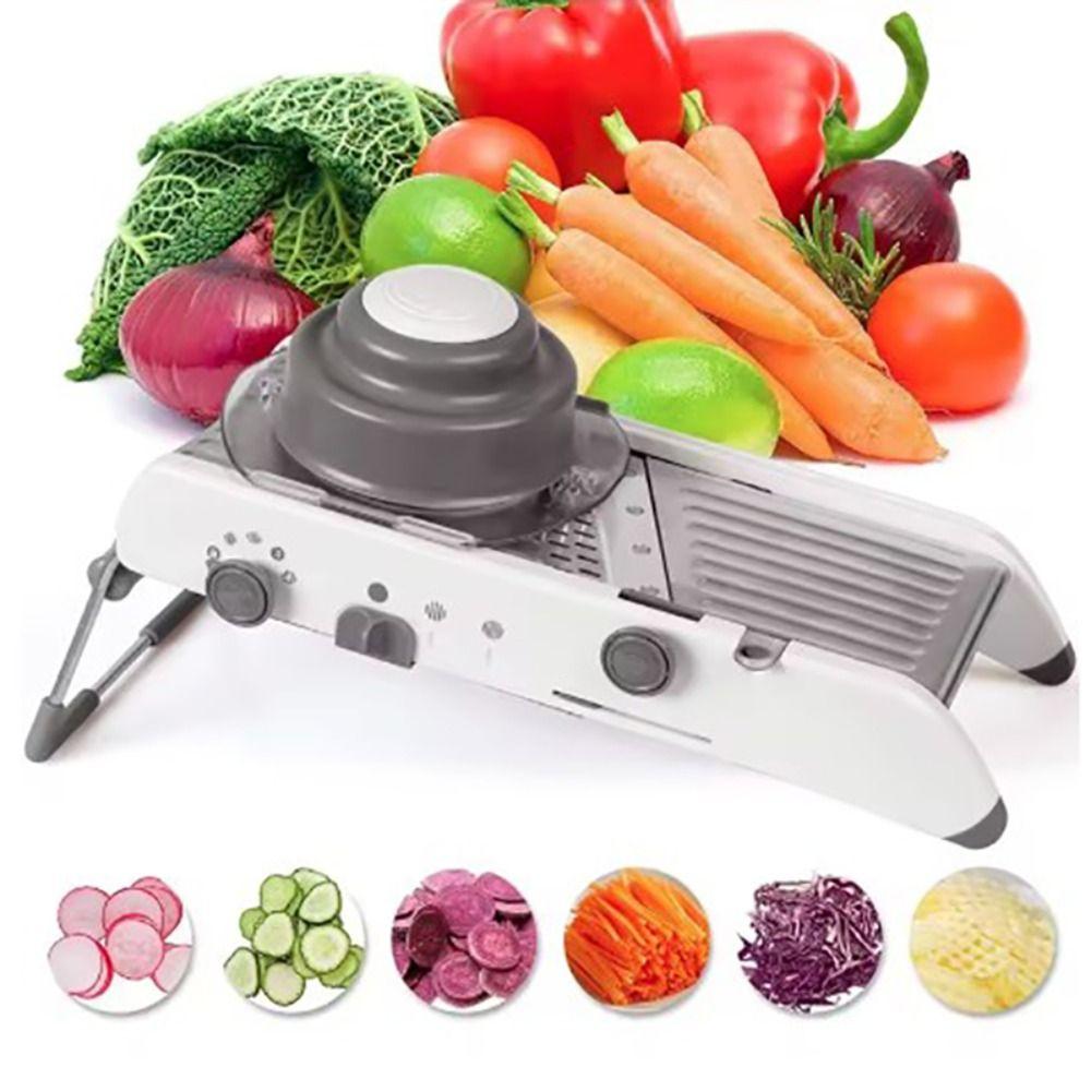 Adjustable Vegetable Cutter Efficient Vegetable Slicer Household Vegetable Shredder Cabbage сірий
Adjustable Vegetable Cutter Efficient Vegetable Slicer Household Vegetable Shredder Cabbage сірий